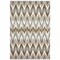 Homeroots 5 x 8 ft. Gray & Taupe Ikat Pattern Area Rug 388846 - alternate 1